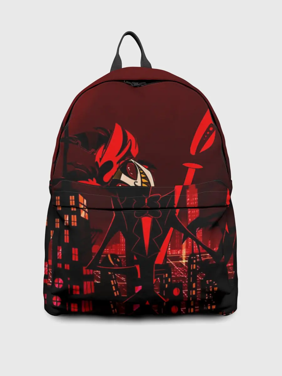 Рюкзак джинсовый / Отель Хазбин