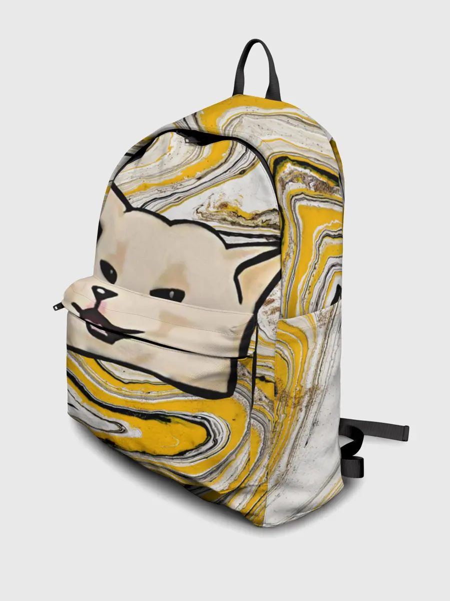 Рюкзак джинсовый / woman yelling at cat