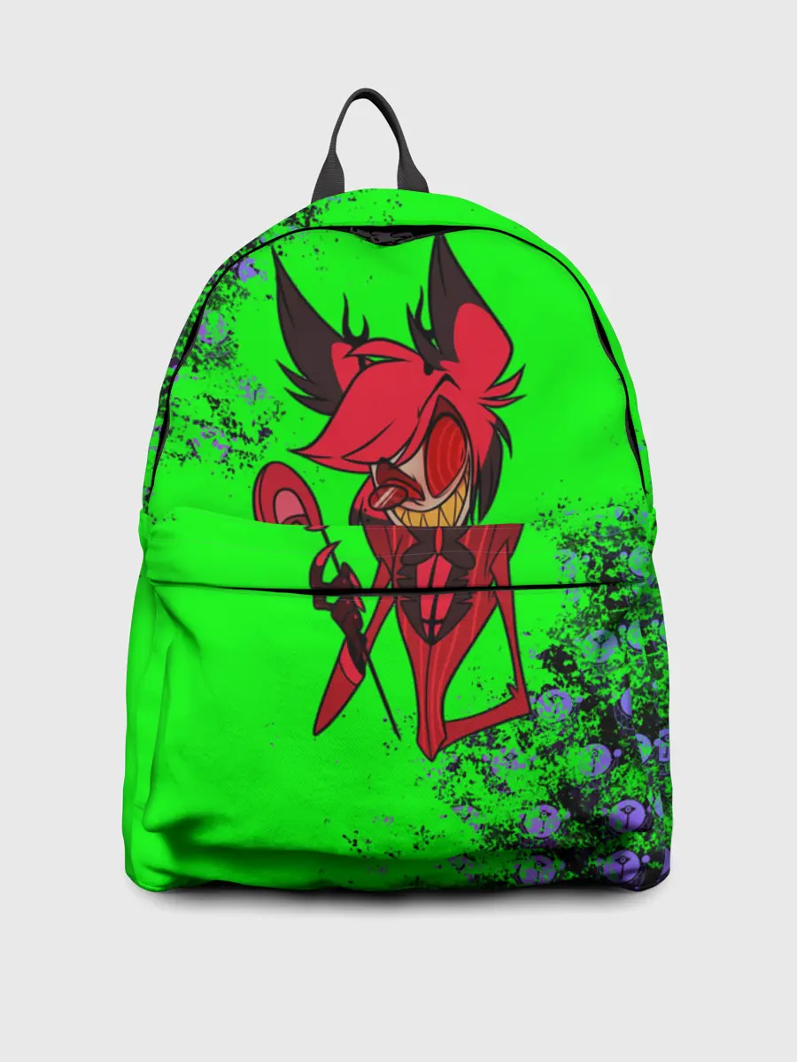 Рюкзак джинсовый / Hazbin Hotel Alastor