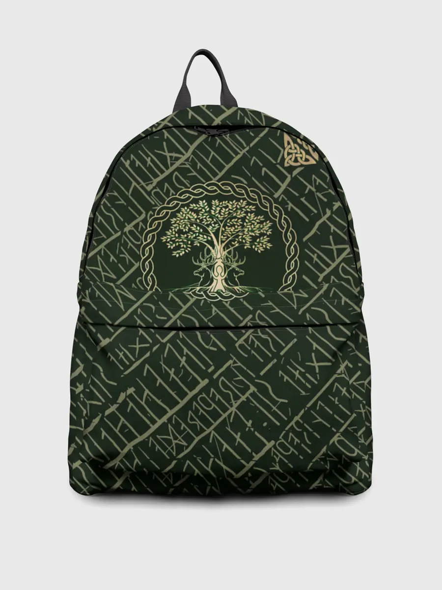 Рюкзак джинсовый / Дерево жизни