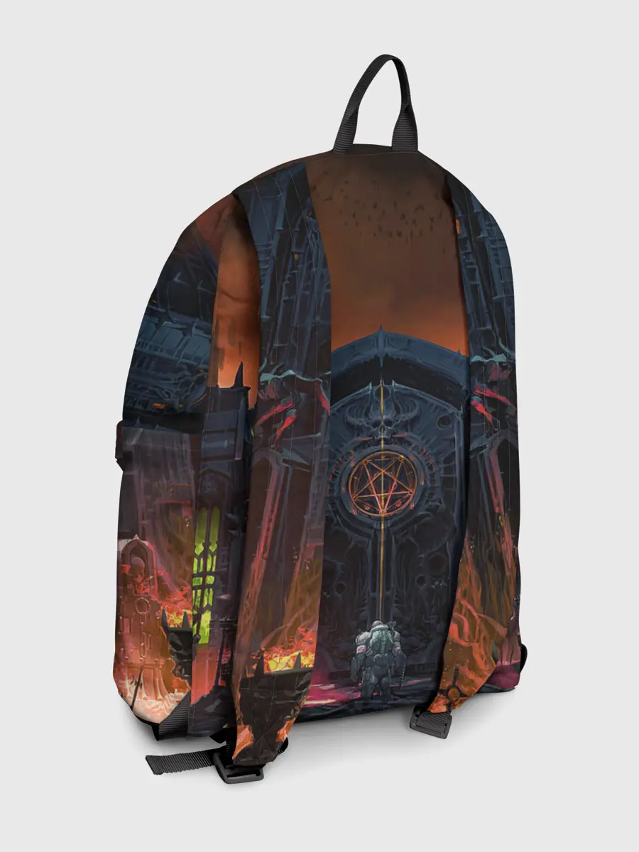 Рюкзак джинсовый / DOOM - Hellgate