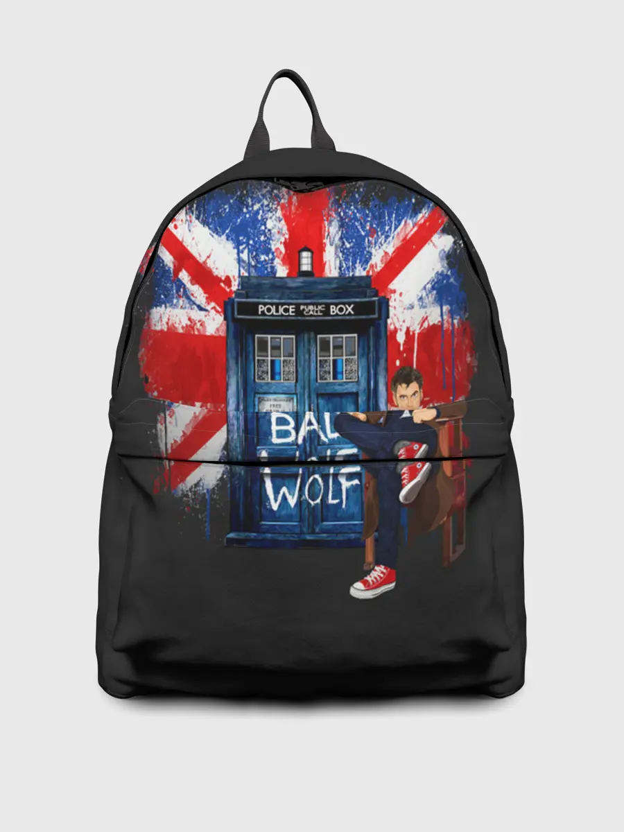 Рюкзак джинсовый / Doctor Who