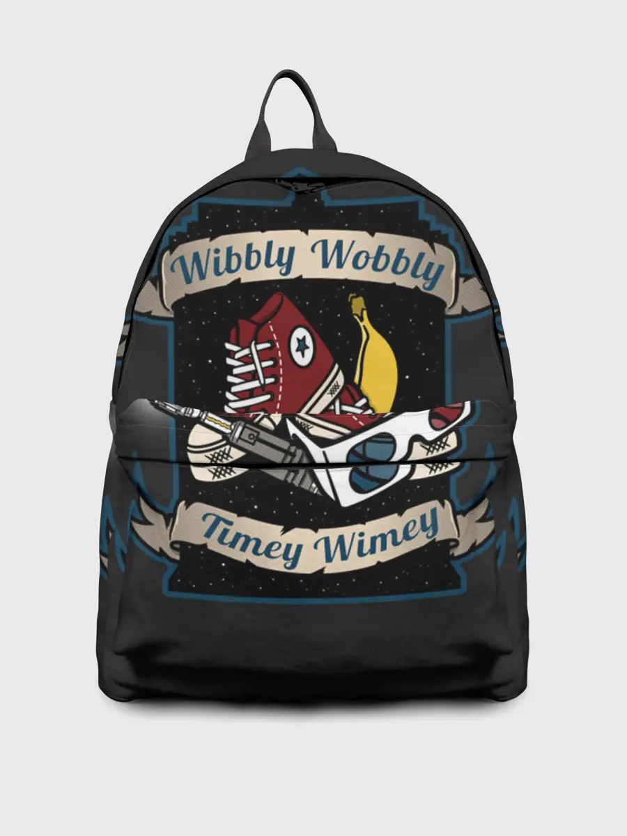 Рюкзак джинсовый / Doctor Who