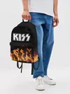 Рюкзак джинсовый / Kiss