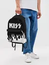 Рюкзак джинсовый / Kiss