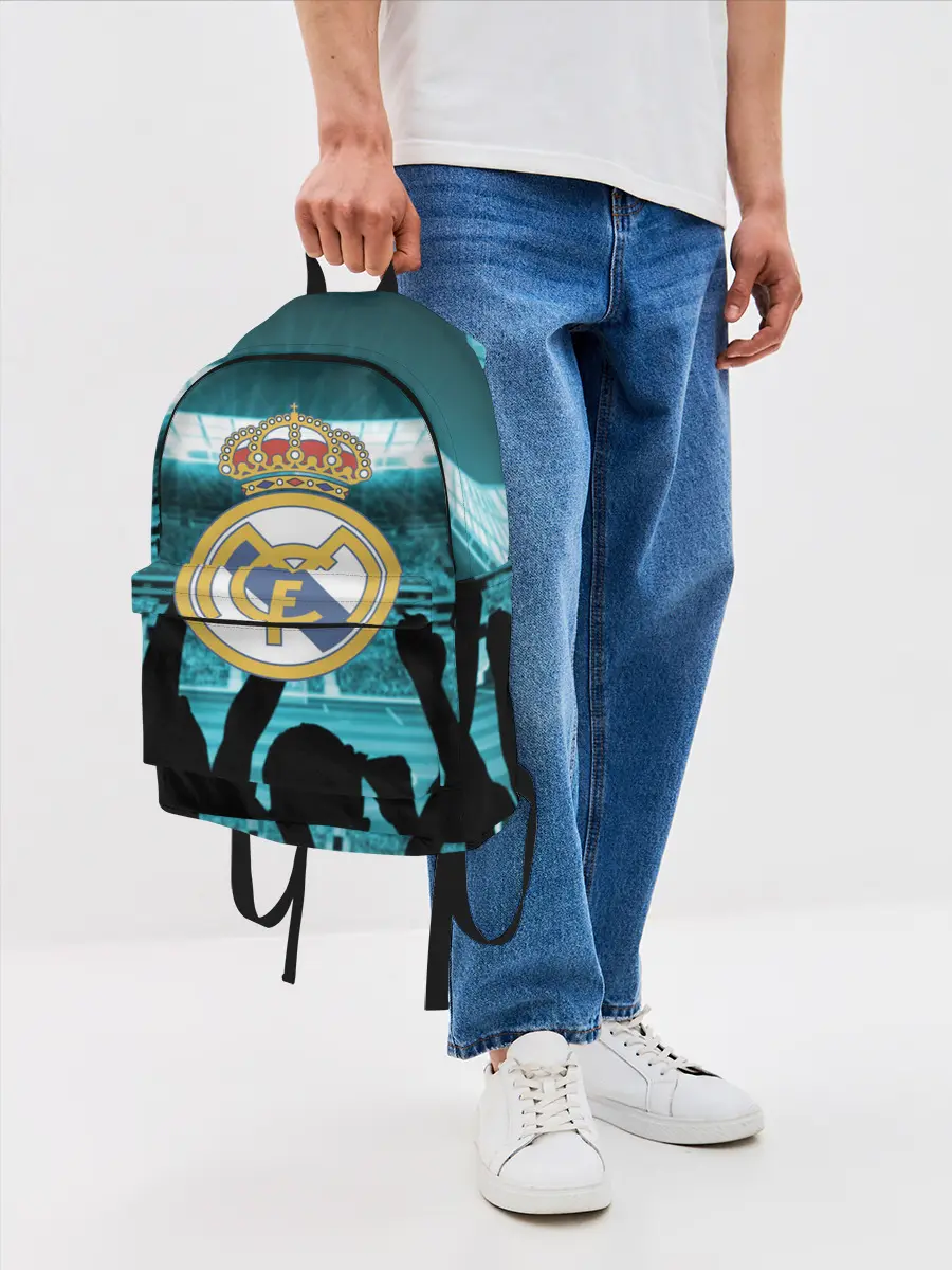 Рюкзак джинсовый / Real Madrid