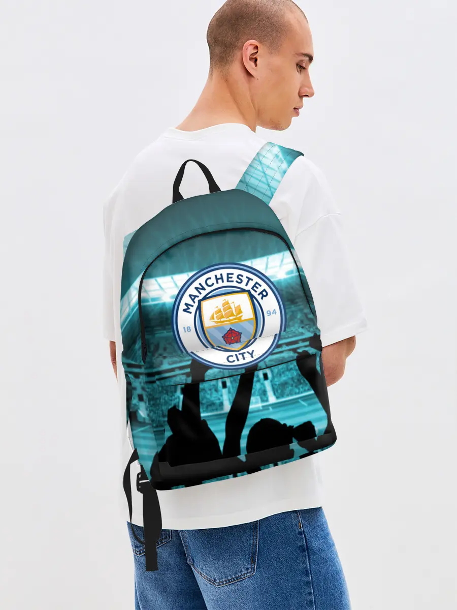 Рюкзак джинсовый / Manchester City