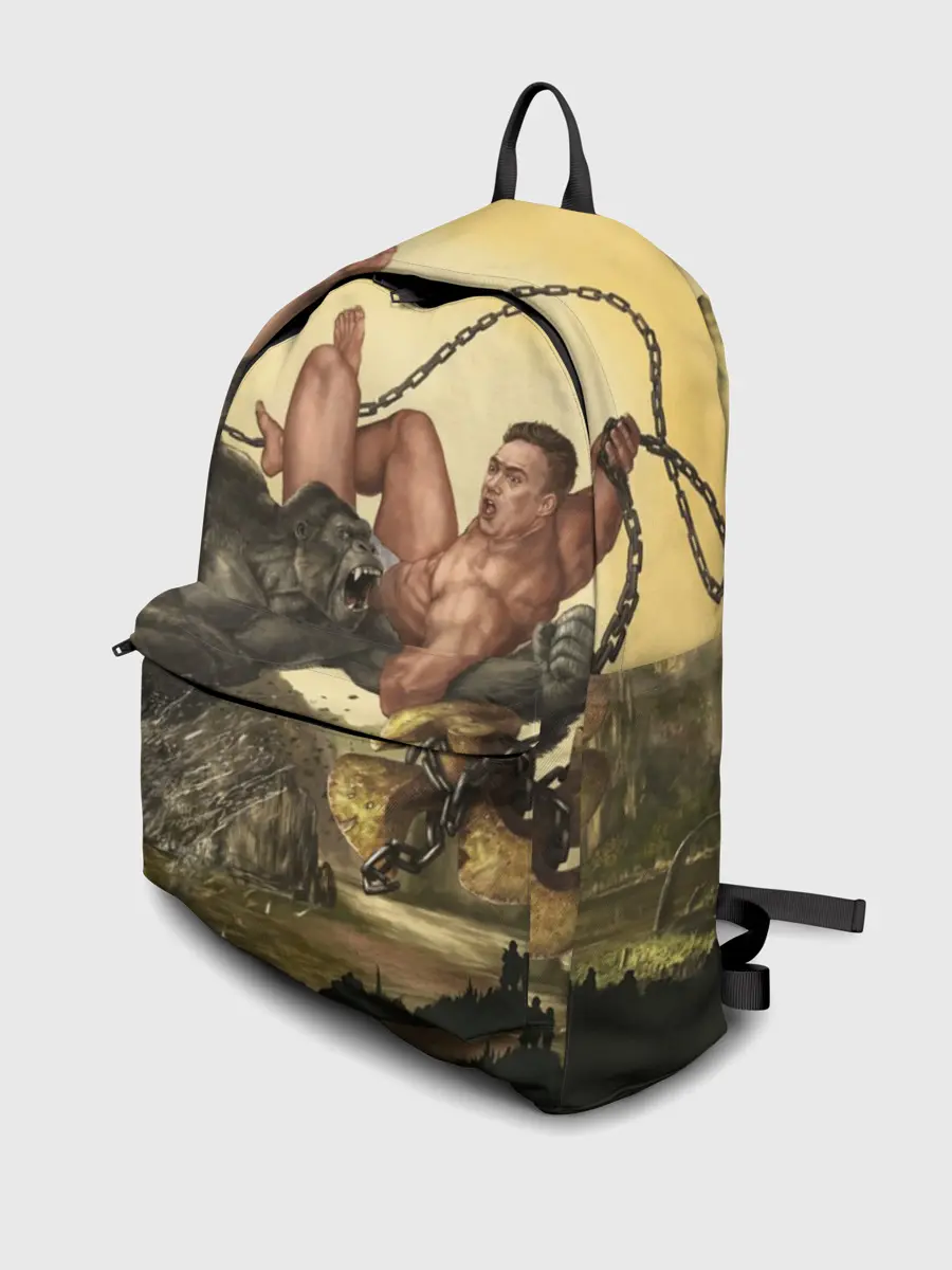 Рюкзак джинсовый / Aniki Fight Art