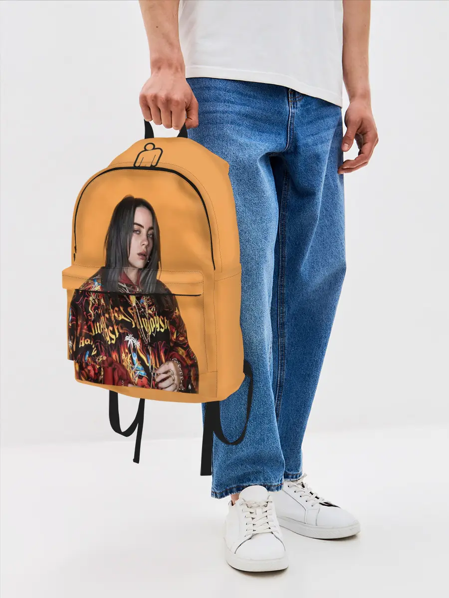 Рюкзак джинсовый / Billie eilish