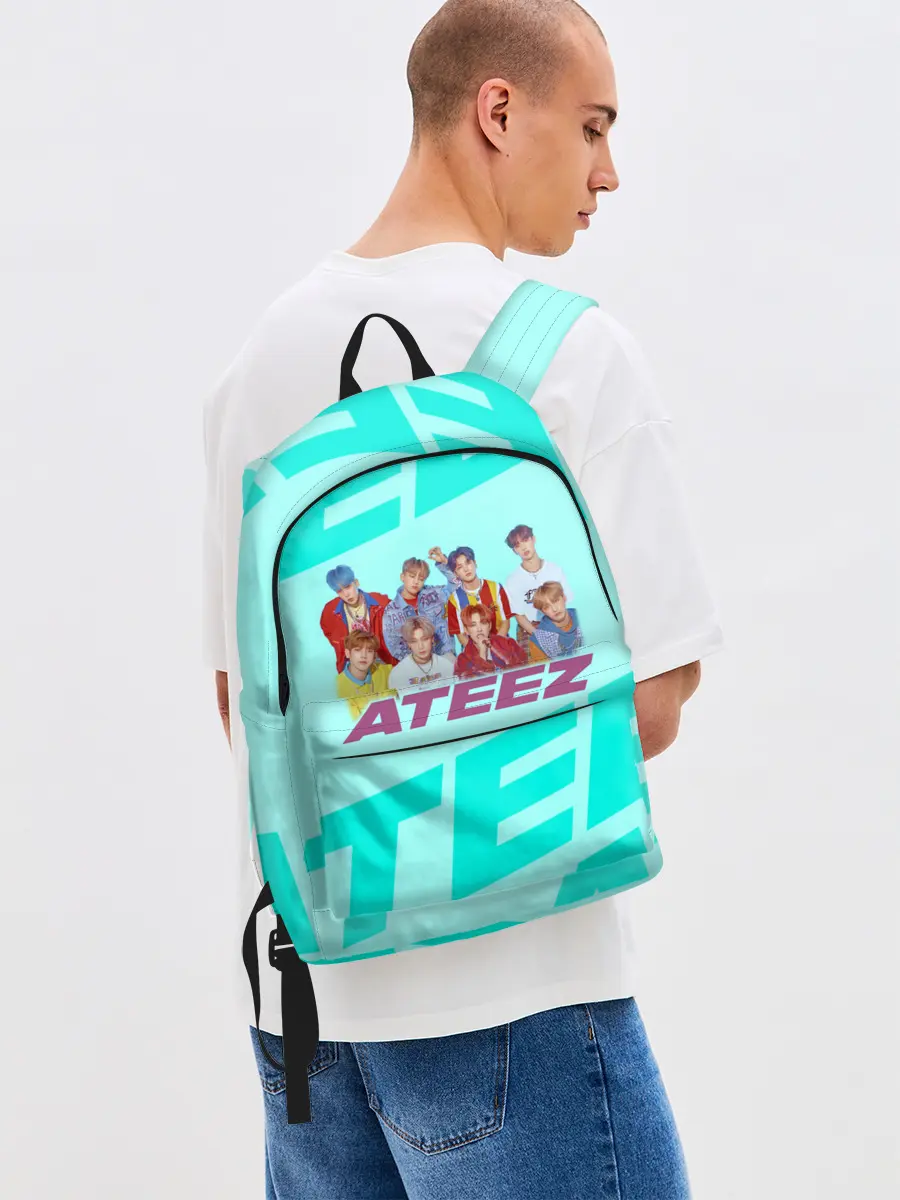 Рюкзак джинсовый / Ateez