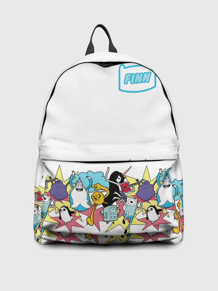 Рюкзак джинсовый / Finn Adventure Time