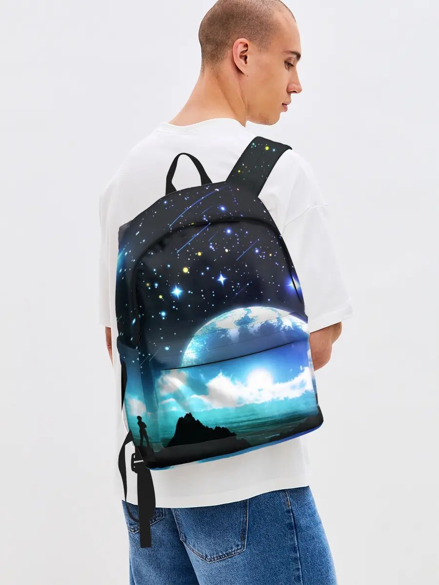 Рюкзак джинсовый / ЛУНА