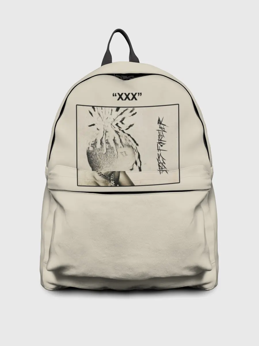 Рюкзак джинсовый / XXXTENTACION BAD VIBES FOREVER