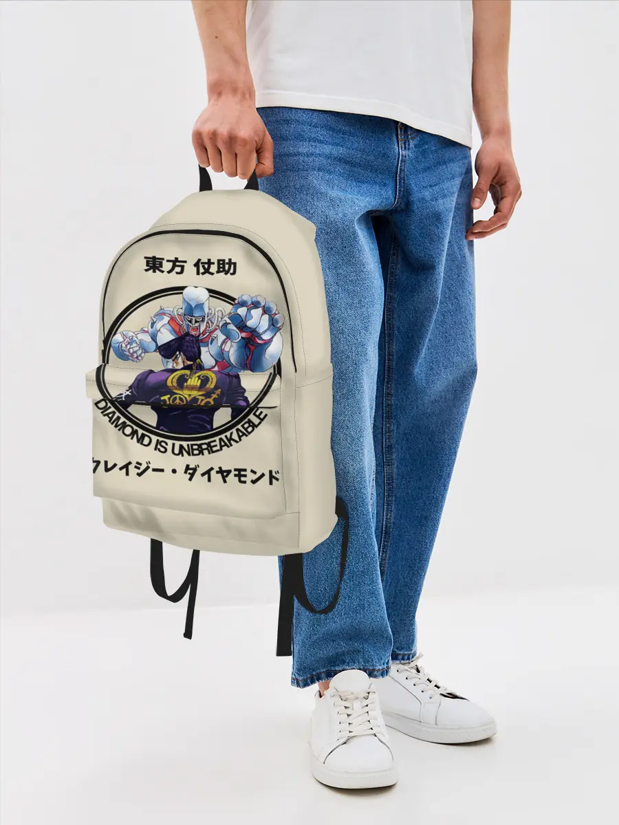 Рюкзак джинсовый / Приключения ДжоДжо