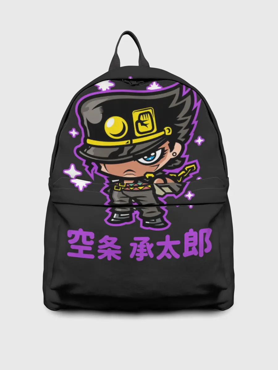 Рюкзак джинсовый / Приключения ДжоДжо