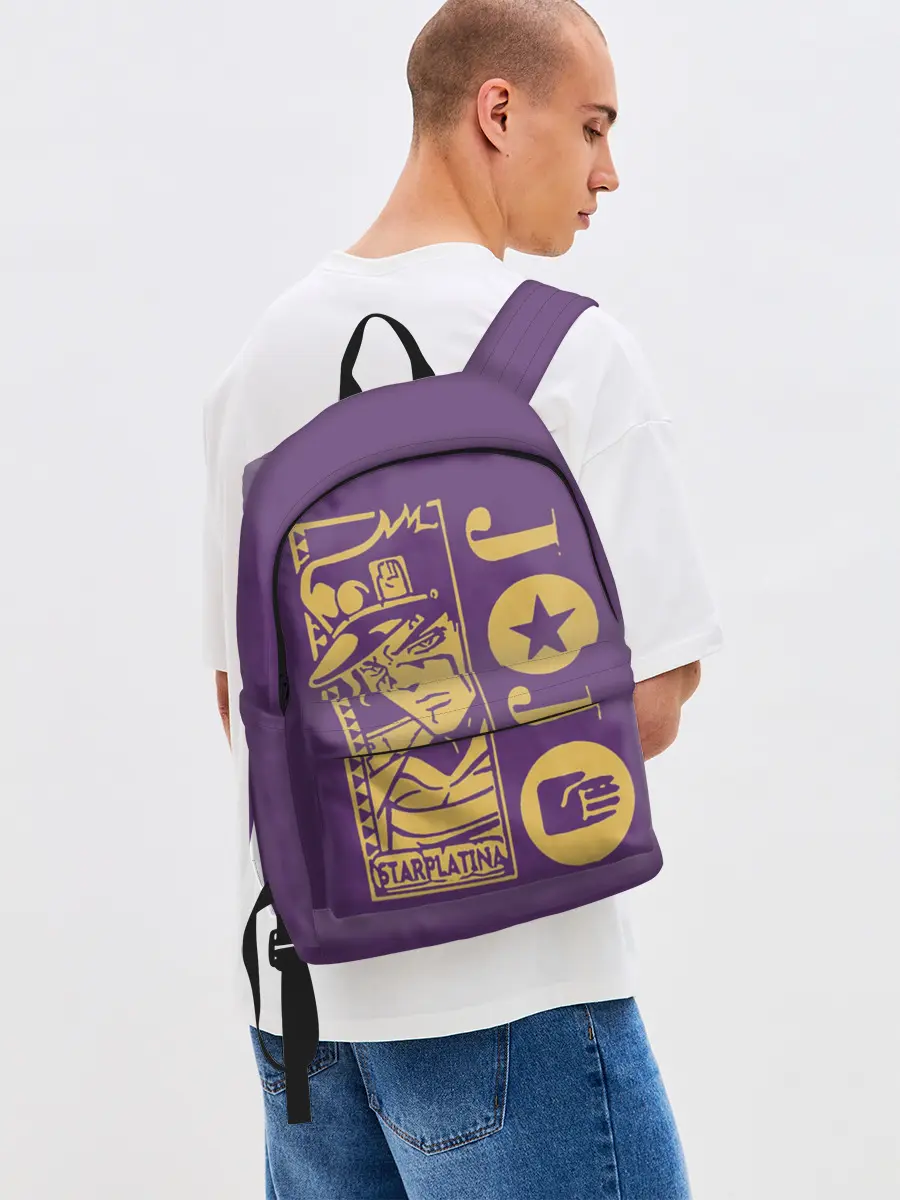 Рюкзак джинсовый / JoJo Bizarre Adventure