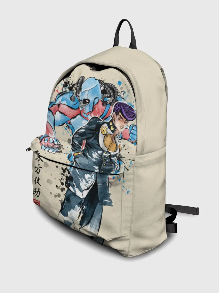 Рюкзак джинсовый / Приключения ДжоДжо