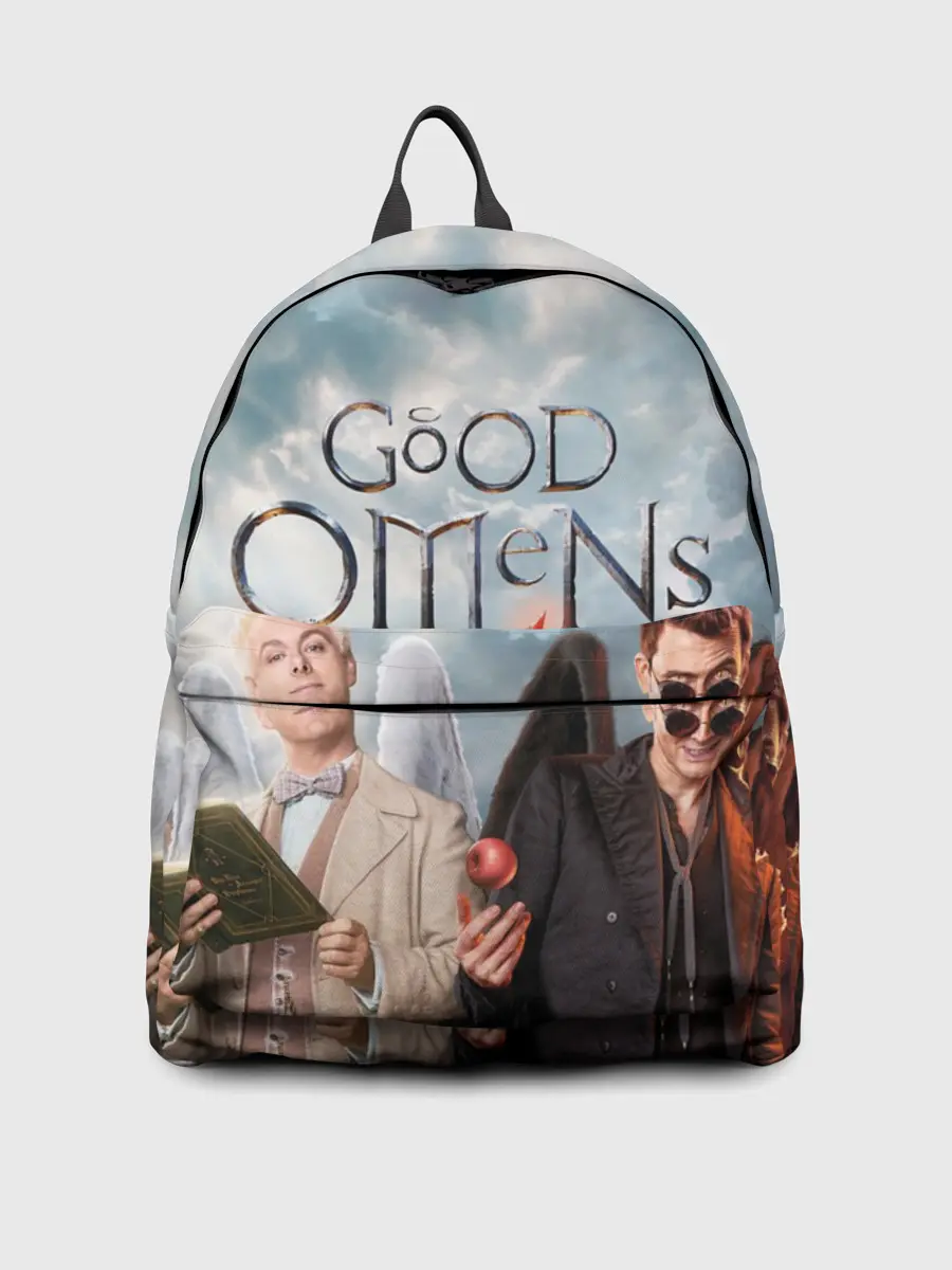 Рюкзак джинсовый / Good Omens