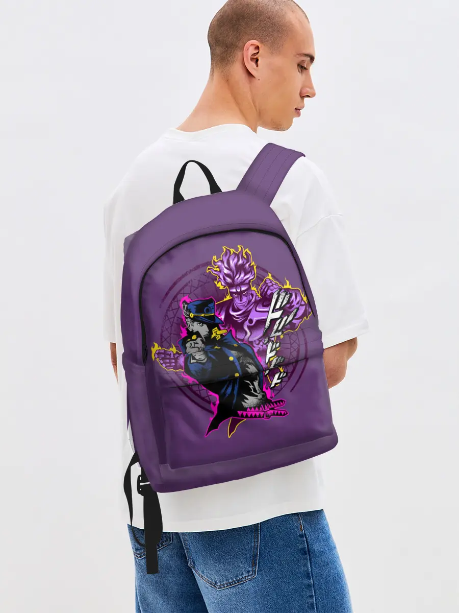 Рюкзак джинсовый / JoJo Bizarre Adventure