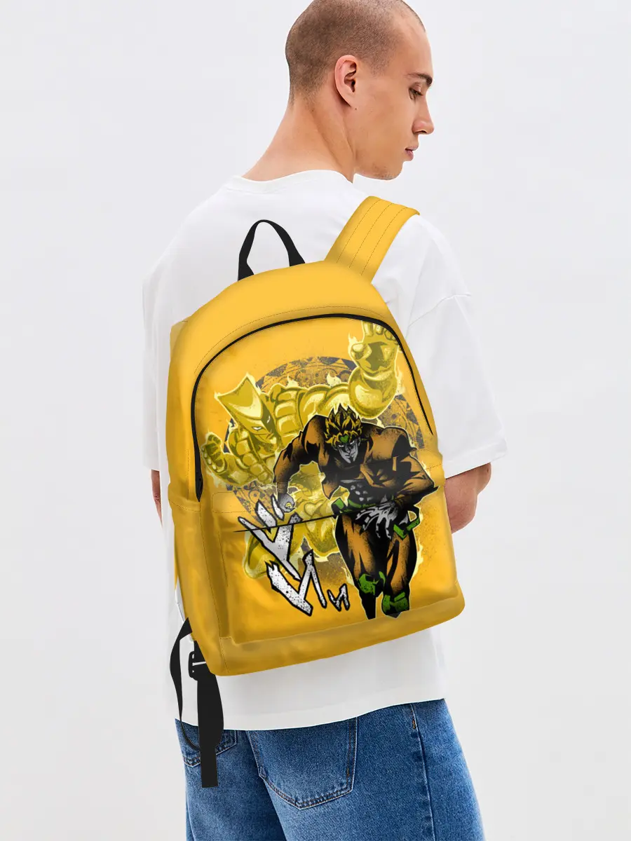 Рюкзак джинсовый / Приключения ДжоДжо