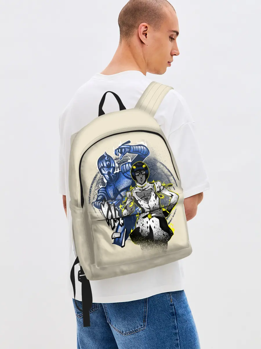 Рюкзак джинсовый / JoJo Bizarre Adventure