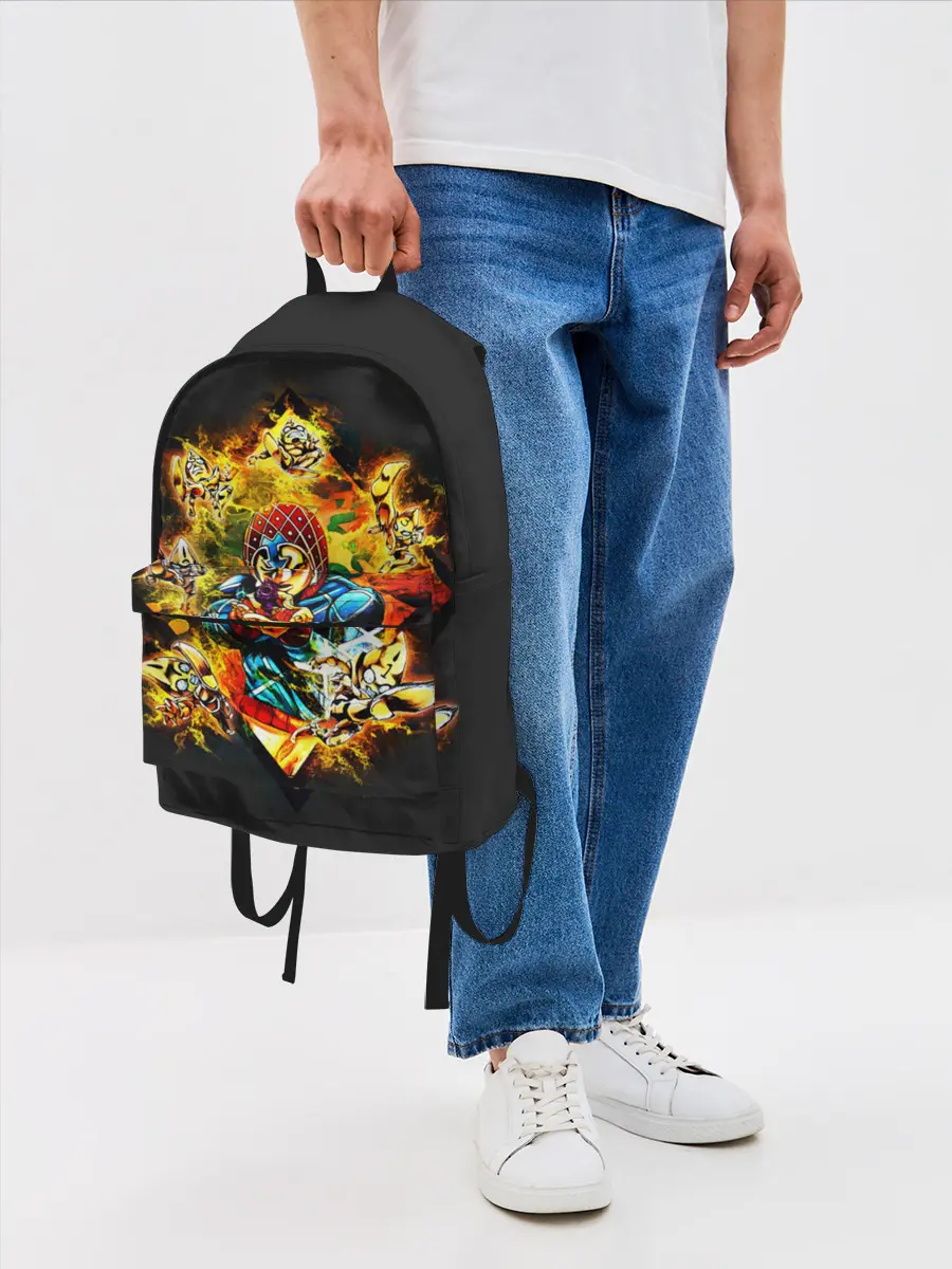Рюкзак джинсовый / JoJo Bizarre Adventure