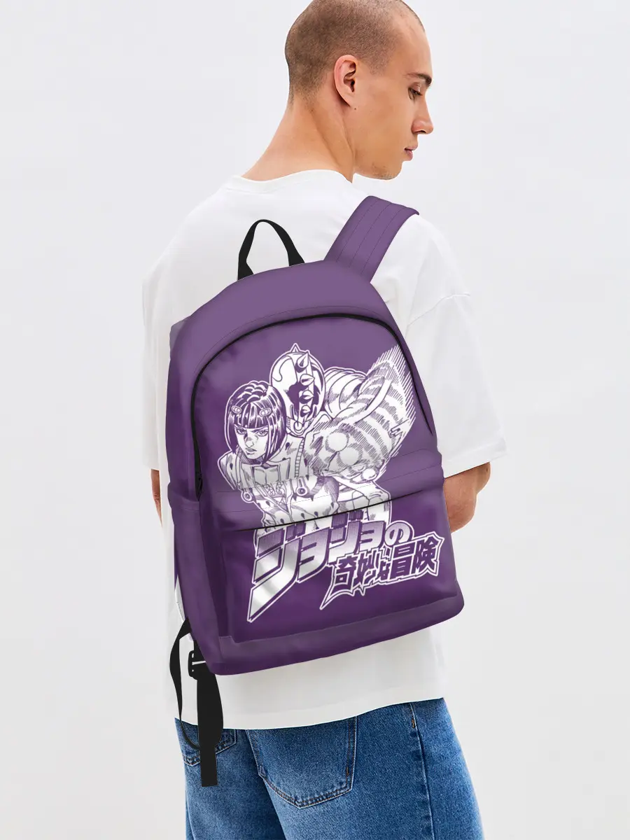 Рюкзак джинсовый / JoJo Bizarre Adventure