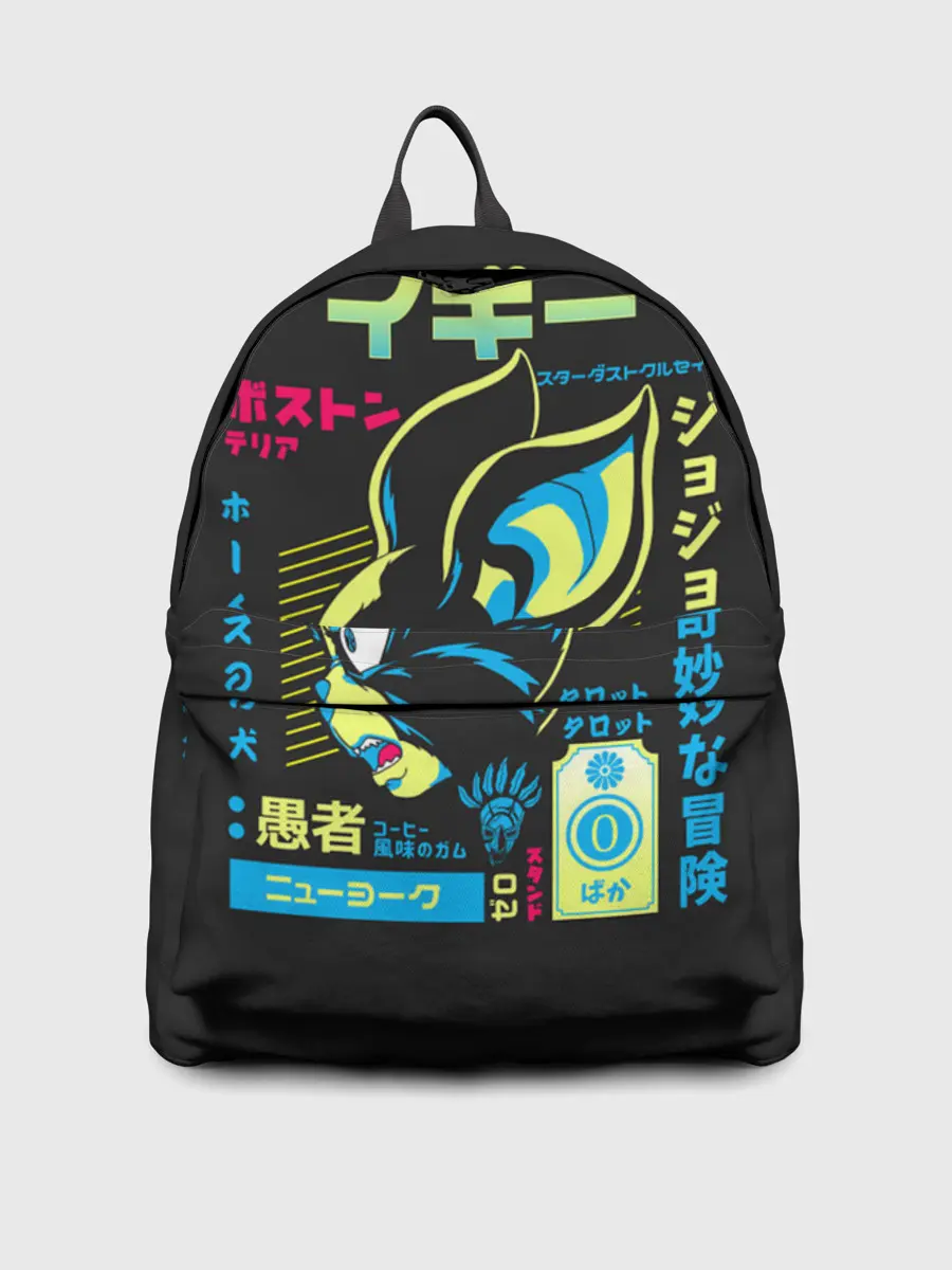 Рюкзак джинсовый / Приключения ДжоДжо