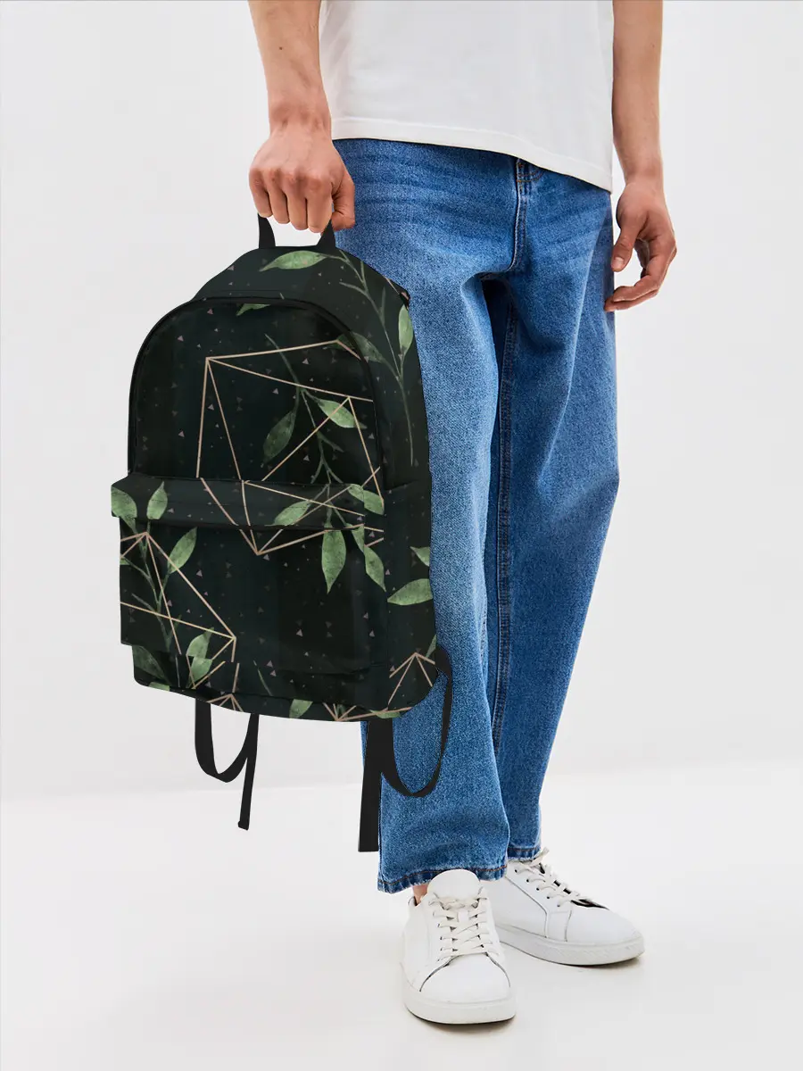 Рюкзак джинсовый / Геометрия в природе