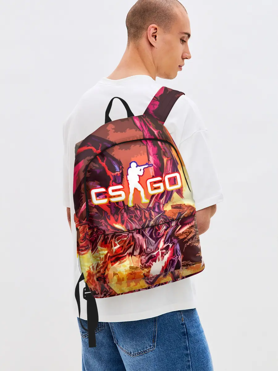 Рюкзак джинсовый / CS GO