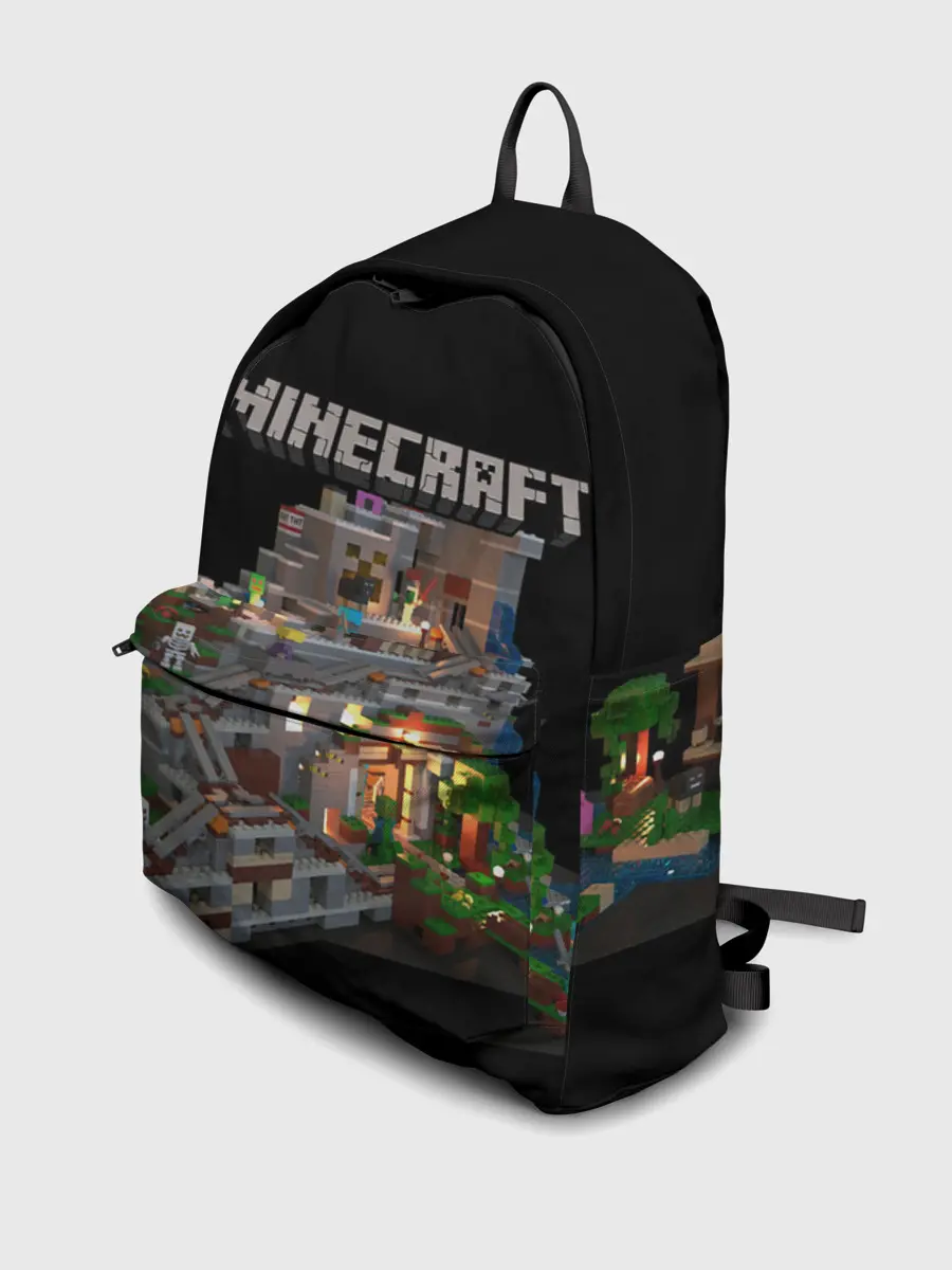 Рюкзак джинсовый / MINECRAFT