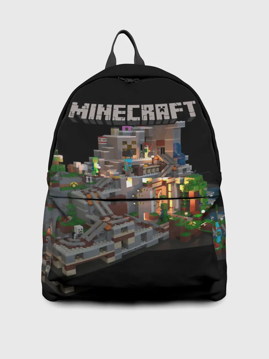 Рюкзак джинсовый / MINECRAFT