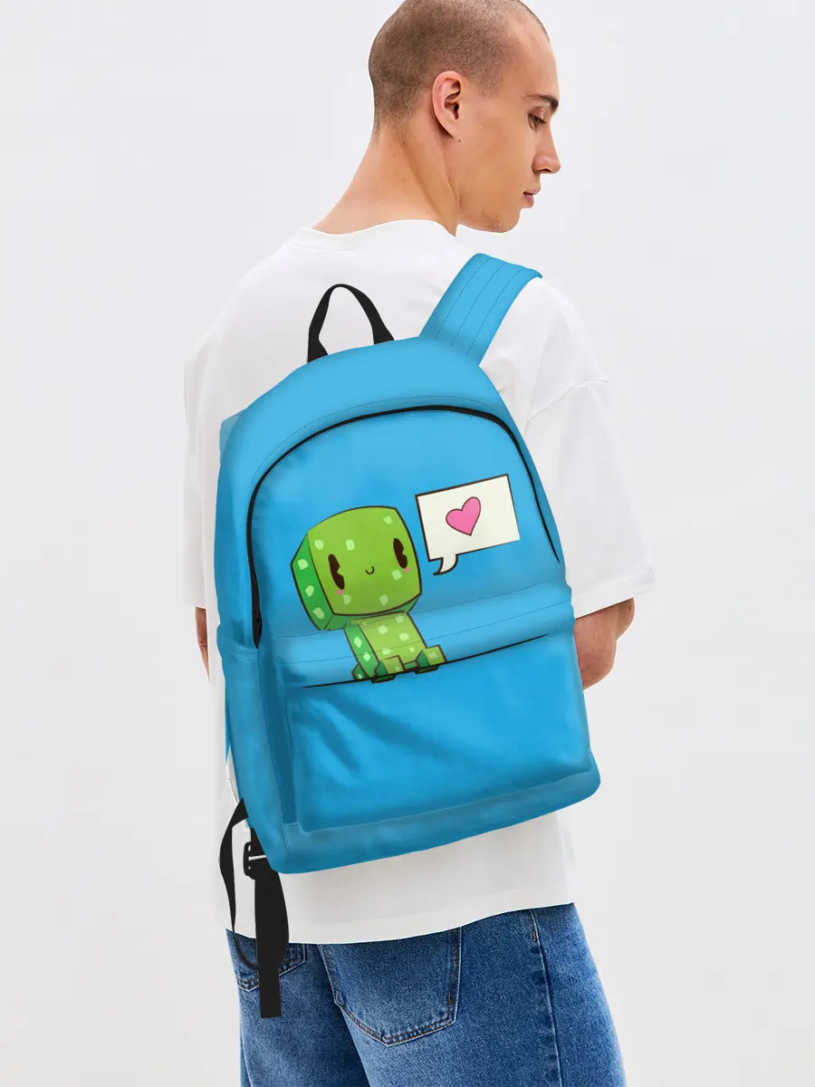 Рюкзак джинсовый / MINECRAFT