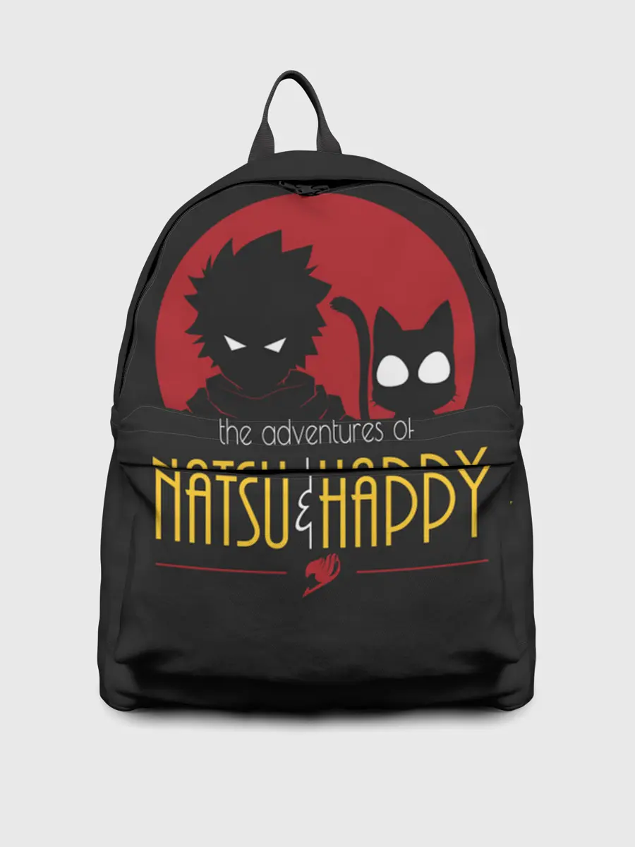 Рюкзак джинсовый / Хвост Феи Natsu i Happy