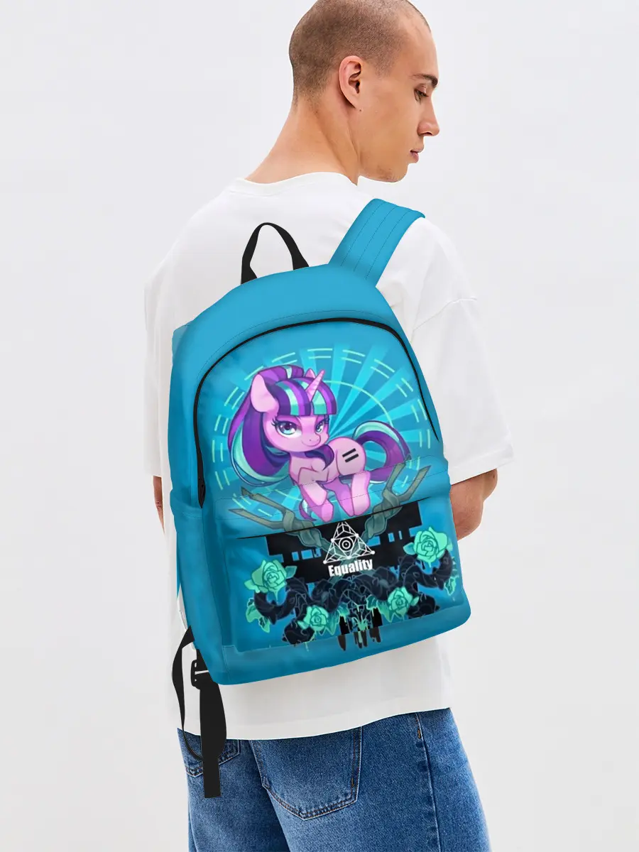 Рюкзак джинсовый / Мой маленький пони
