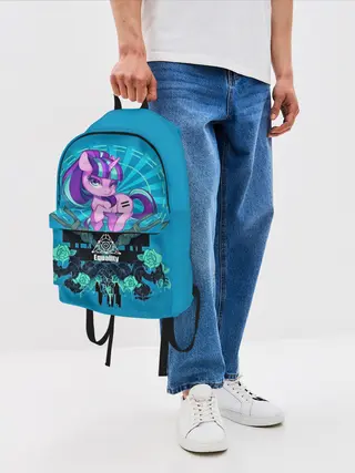 Рюкзак джинсовый / Мой маленький пони