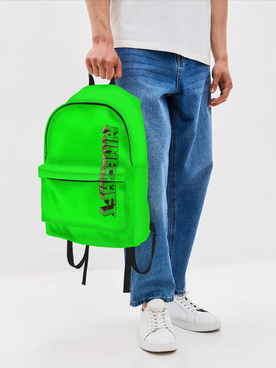 Рюкзак джинсовый / Minecraft