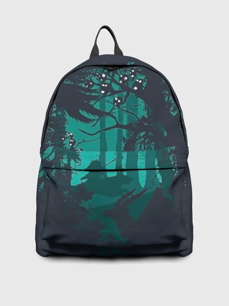 Рюкзак джинсовый / Принцесса Мононоке