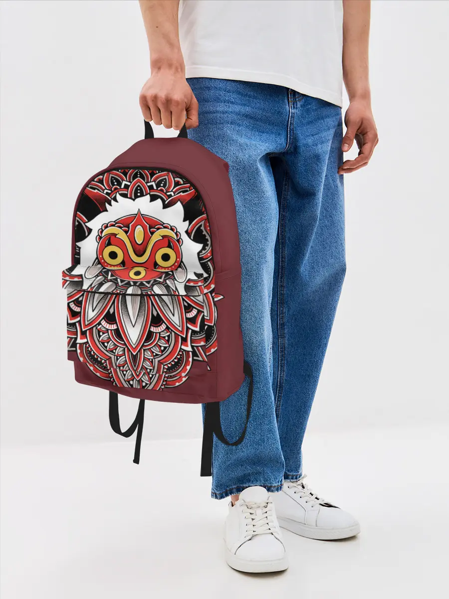 Рюкзак джинсовый / Принцесса Мононоке