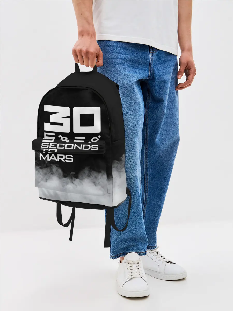 Рюкзак джинсовый / 30 Seconds To Mars