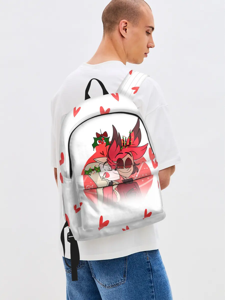 Рюкзак джинсовый / ОТЕЛЬ ХАЗБИН НОВОГОДНИЙ