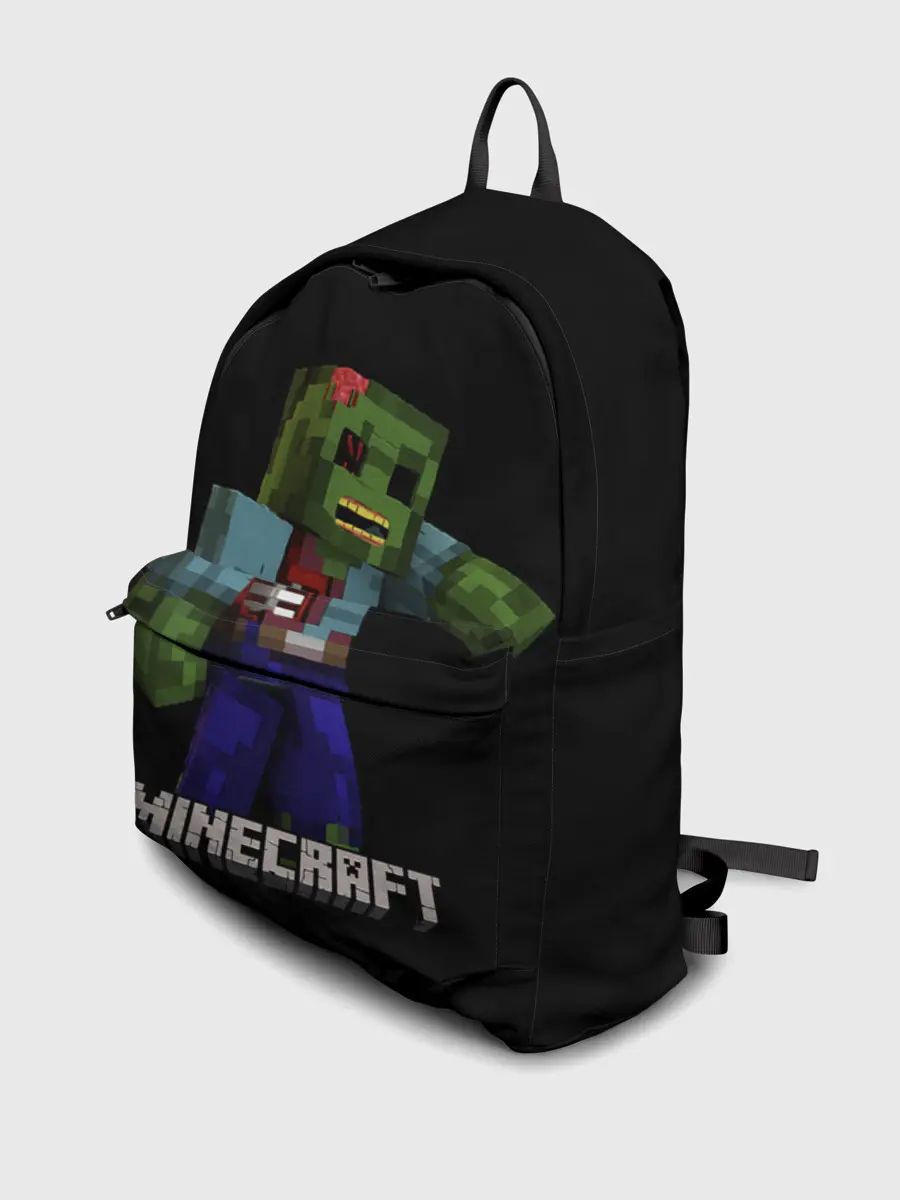 Рюкзак джинсовый / MINECRAFT ЗОМБИ
