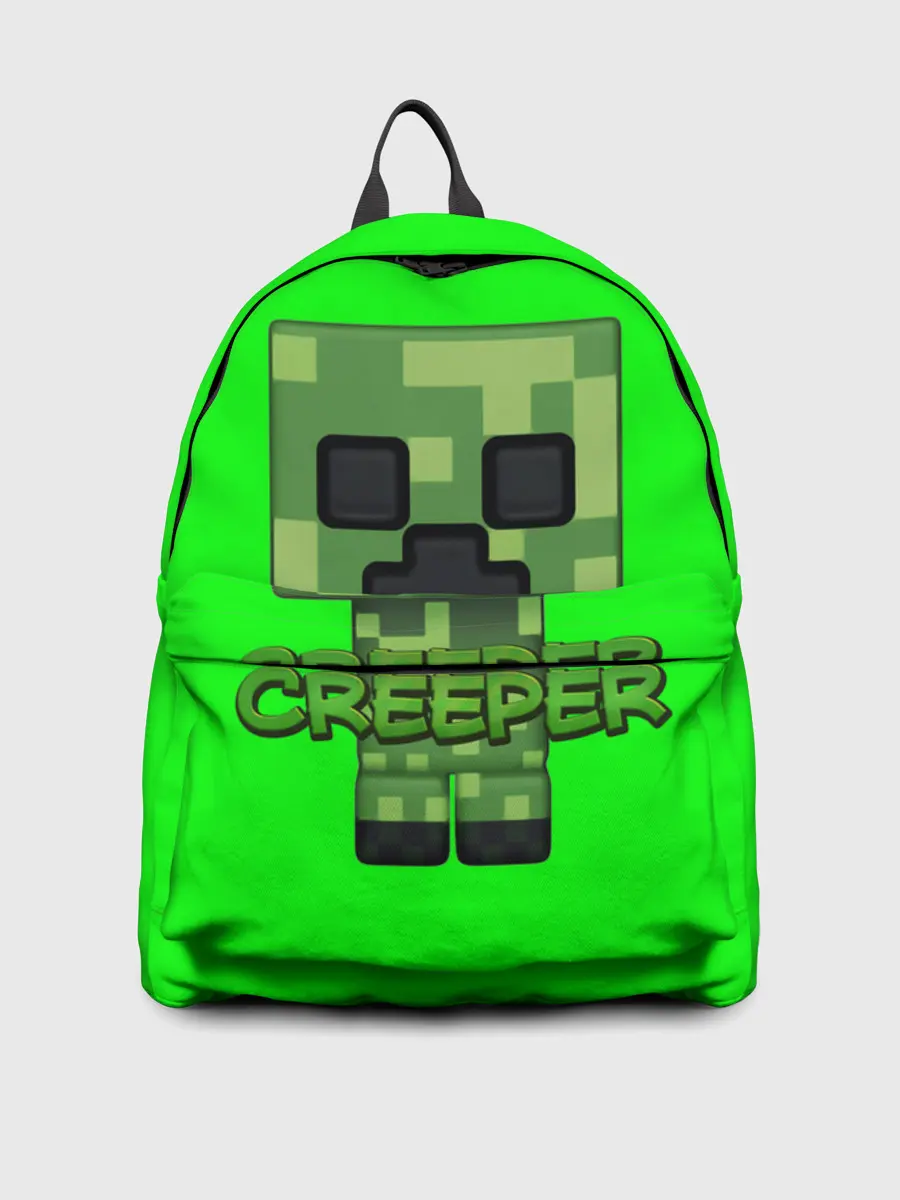 Рюкзак джинсовый / MINECRAFT CREEPER