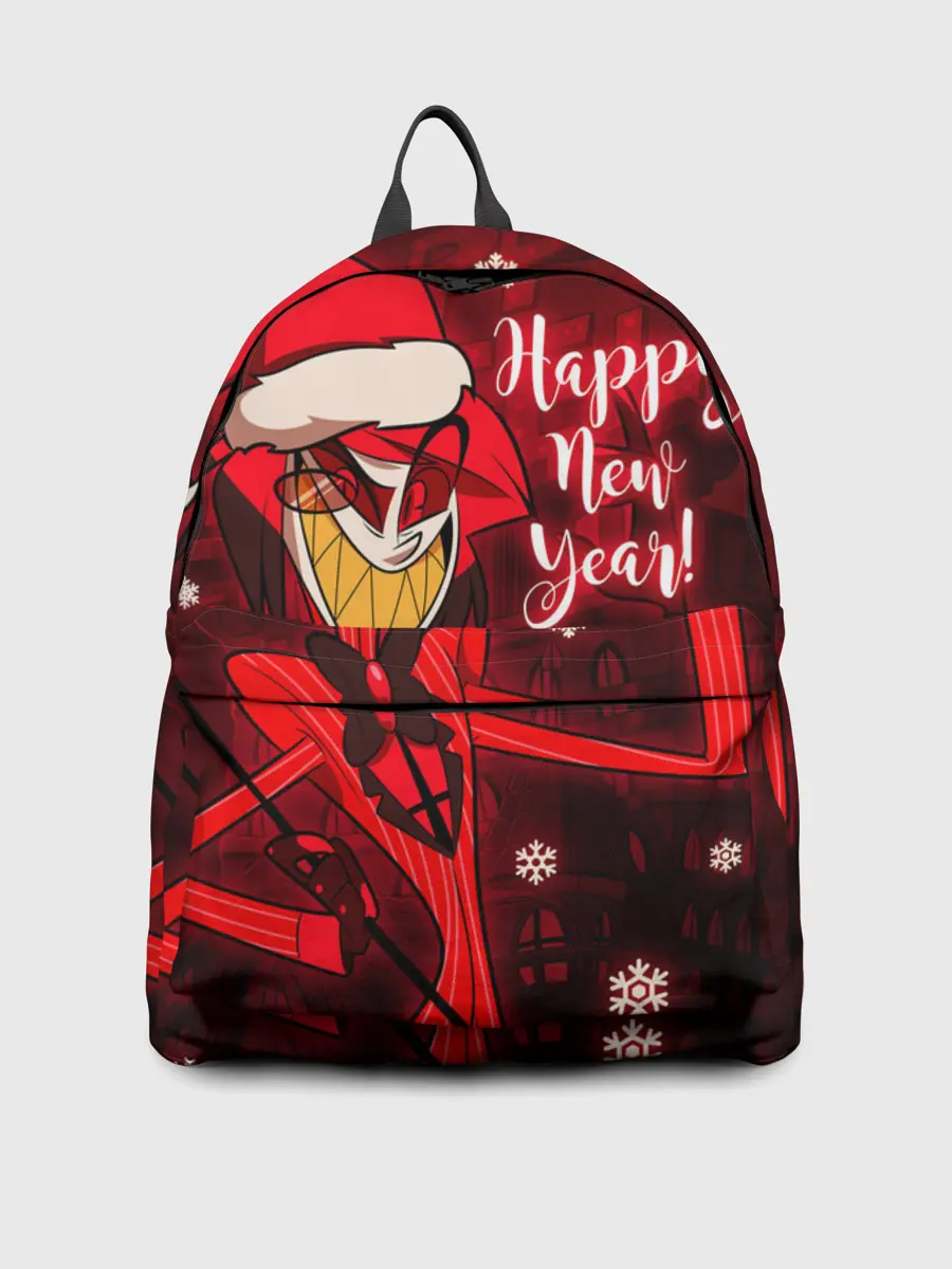 Рюкзак джинсовый / Новогодний Отель Хазбин