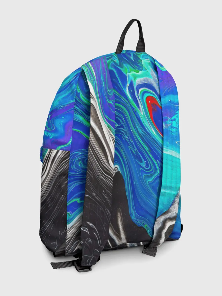 Рюкзак джинсовый / КИСЛОТНЫЙ АКРИЛ