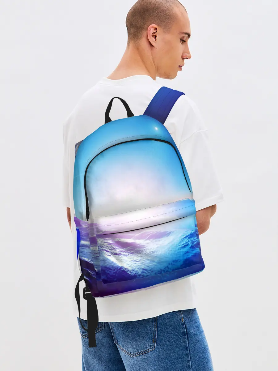 Рюкзак джинсовый / ЛУНА