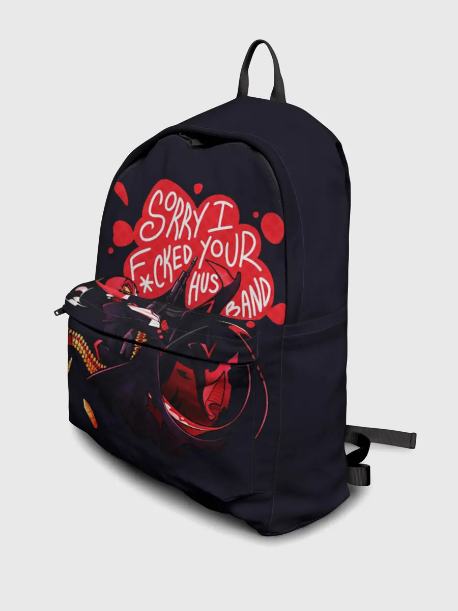 Рюкзак джинсовый / Отель Хазбин