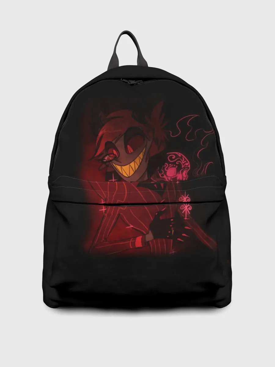 Рюкзак джинсовый / Отель Хазбин