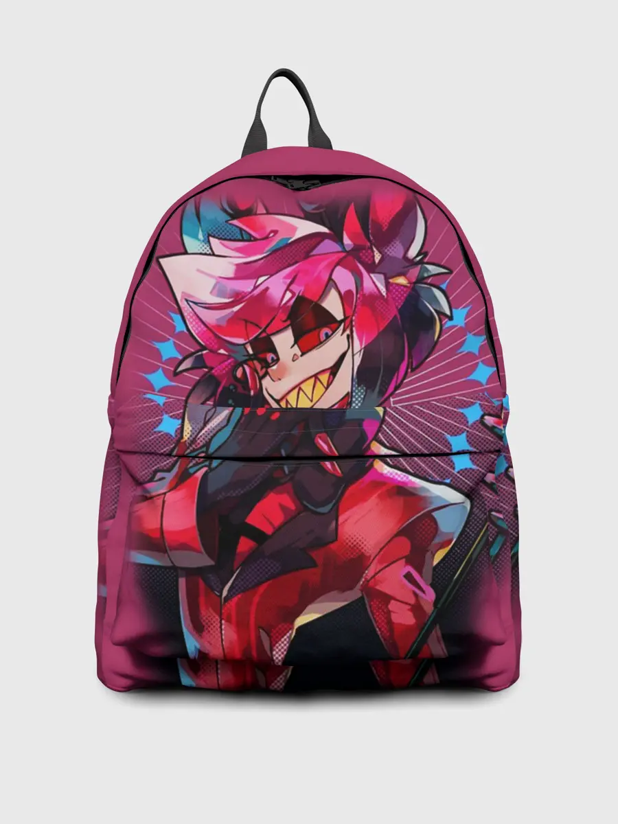 Рюкзак джинсовый / Отель Хазбин