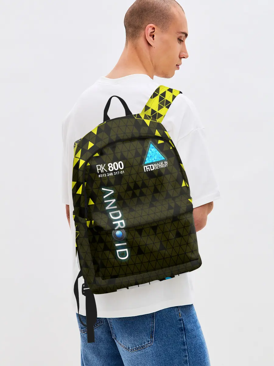 Рюкзак джинсовый / DETROIT: BECOME HUMAN.